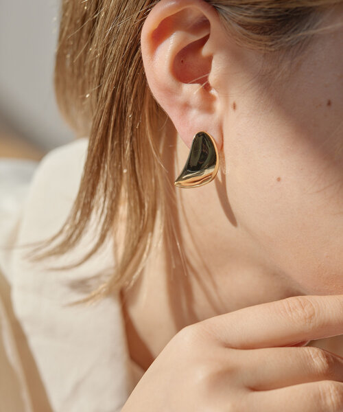 leeENoir■Draped Earring ピアス/送料関税込 20-