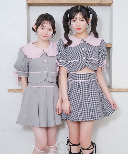 Honey Cinnamon 袖リボンハニージャケット 袖リボンハニーちゃんセーラージップアップ – BUNNY APARTMENT