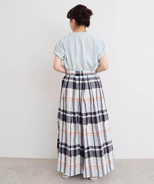 小ドットパイルTシャツ（Tシャツ/カットソー）｜l'atelier du