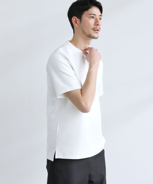 SPU(スプ)の「抗菌防臭・接触冷感コットンポンチカットソー(Tシャツ/カットソー・メンズ・グレー/ブラック/ホワイト・M/XL/L/S)」の20枚目の写真
