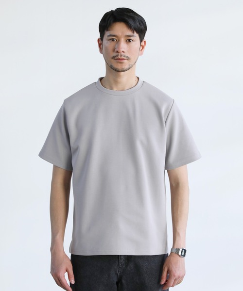 SPU(スプ)の「抗菌防臭・接触冷感コットンポンチカットソー(Tシャツ/カットソー・メンズ・グレー/ブラック/ホワイト・M/XL/L/S)」の10枚目の写真