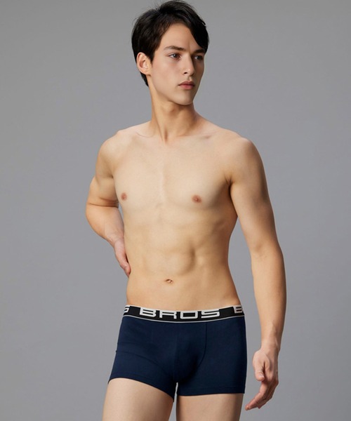 BROS by WACOALMEN（ブロスバイワコールメン）の「ボクサーパンツ　前閉じ　2枚組（ボクサーパンツ・メンズ・ネイビー/ブラック・S/LL/L/M）」の19枚目の写真
