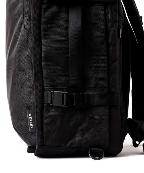 WEXLEY（ウェクスレイ）の「【WEXLEY/ウェクスレイ】ACE V2 CORDURA BALLISTIC BLACK ACE200（バックパック/リュック・メンズ・ブラック・FREE）」の8枚目の写真