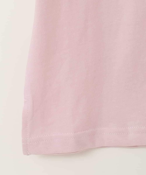 a.v.v（アーヴェヴェ）の「【累計1万枚販売/接触冷感/ジメジメ対策/毛玉になりにくい/安心の綿100％】[100-130]シアーギンガムキリカエスリーブＴシャツ（Tシャツ/カットソー・キッズ・ライトピンク/ブラック/ホワイト/ダークインディゴブルー・100/110/120/130）」の22枚目の写真