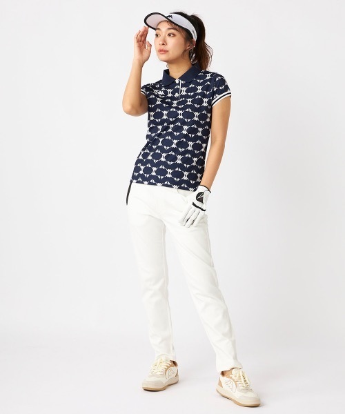 Kappa(カッパ)の「【Kappa/カッパ】レディースストレッチパンツ ゴルフ(その他パンツ・レディース・ホワイト/ブラック/ネイビー・LARGE/SMALL/MEDIUM)」の5枚目の写真