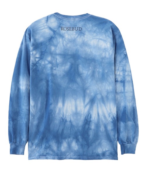 ROSE BUD(ローズバッド)の「TYE DYE CAT T SHIRT(Tシャツ/カットソー・レディース・ブルー・ONE SIZE)」の2枚目の写真