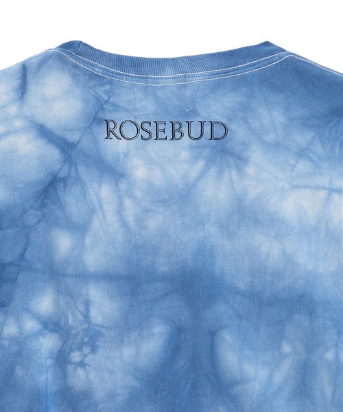 ROSE BUD(ローズバッド)の「TYE DYE CAT T SHIRT(Tシャツ/カットソー・レディース・ブルー・ONE SIZE)」の5枚目の写真