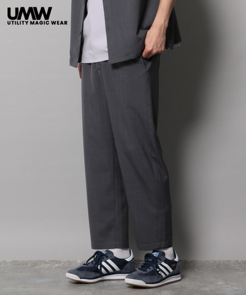 BAYFLOW（ベイフロー）の「【吸水速乾・UVケア】UMWアンクルパンツ[セットアップ可]（その他パンツ・メンズ・ブルー/ライトグリーン/チャコール・SMALL/MEDIUM/LARGE）」の2枚目の写真