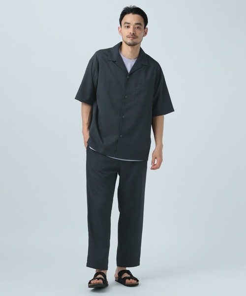 BAYFLOW（ベイフロー）の「【吸水速乾・UVケア】UMWアンクルパンツ[セットアップ可]（その他パンツ・メンズ・ブルー/ライトグリーン/チャコール・SMALL/MEDIUM/LARGE）」の6枚目の写真