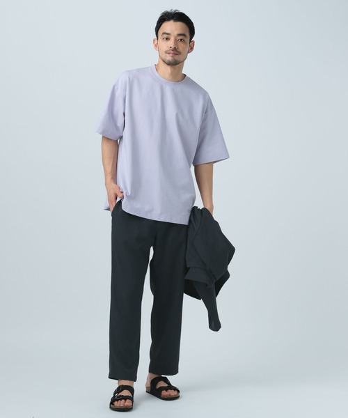 BAYFLOW（ベイフロー）の「【吸水速乾・UVケア】UMWアンクルパンツ[セットアップ可]（その他パンツ・メンズ・ブルー/ライトグリーン/チャコール・SMALL/MEDIUM/LARGE）」の7枚目の写真