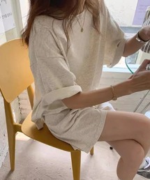 Dolce Fiora（ドルチェフィオラ）の「ゆったりシルエットが可愛い韓国っぽセットアップ（セットアップ）」