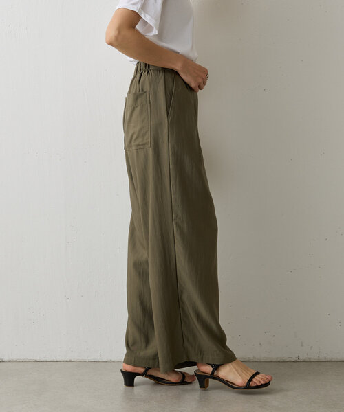 BEARDSLEY（ビアズリー）の「ラップワイドパンツ（その他パンツ・レディース・カーキ/ネイビー・FREE）」の16枚目の写真