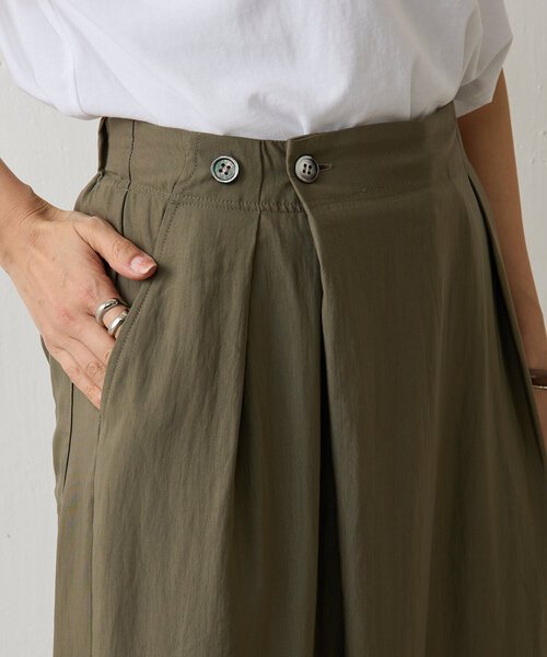 BEARDSLEY（ビアズリー）の「ラップワイドパンツ（その他パンツ・レディース・カーキ/ネイビー・FREE）」の20枚目の写真