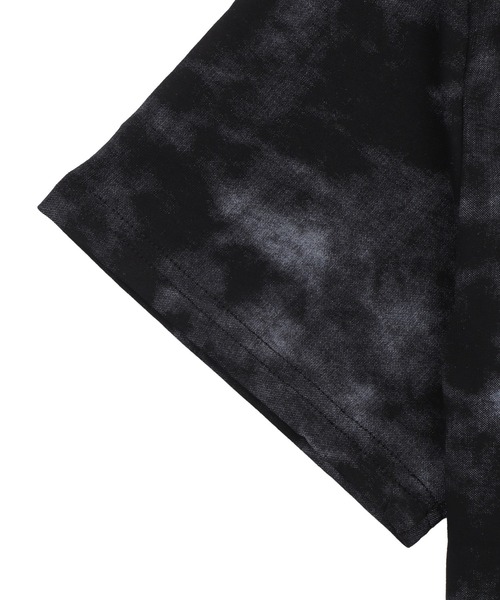 Figments(フィグメンツ)の「ゴシックロゴタイダイビッグT(Tシャツ/カットソー・レディース・ブラック/グレー・FREE)」の6枚目の写真