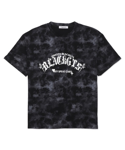 Figments(フィグメンツ)の「ゴシックロゴタイダイビッグT(Tシャツ/カットソー・レディース・ブラック/グレー・FREE)」の21枚目の写真