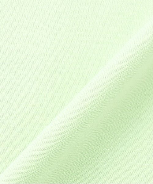 Mi-je(ミジェ)の「ViVi9月号掲載ストーンロゴ半袖Tシャツ【韓国ファッション】(Tシャツ/カットソー・レディース・オフホワイト/ライトグリーン/カラフル・F)」の14枚目の写真