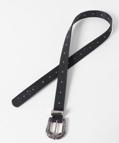 KBF（ケイビーエフ）の「コンチョベルト（ベルト・レディース・ブラック/ブラウン・ONE）」の8枚目の写真