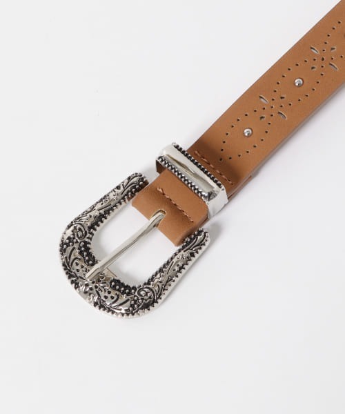 KBF（ケイビーエフ）の「コンチョベルト（ベルト・レディース・ブラック/ブラウン・ONE）」の11枚目の写真