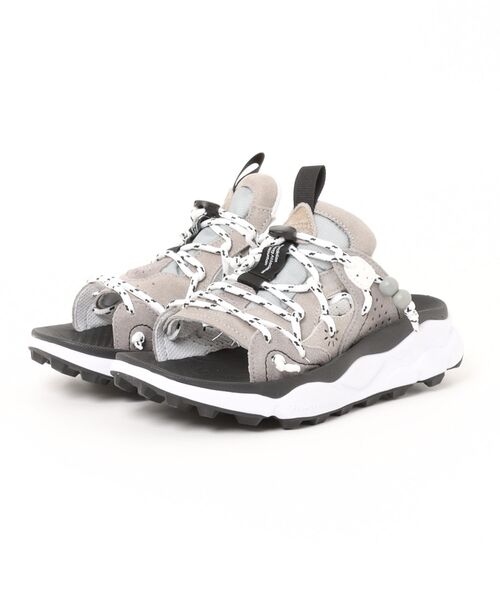 go slow caravan（ゴースローキャラバン）の「Flower MOUNTAIN/フラワーマウンテン　PUMA PUNKU LITE（サンダル・メンズ・グレー/ライトベージュ・23cm/23.5cm/24cm/24.5cm/26cm/26.5cm/27.5cm）」の9枚目の写真