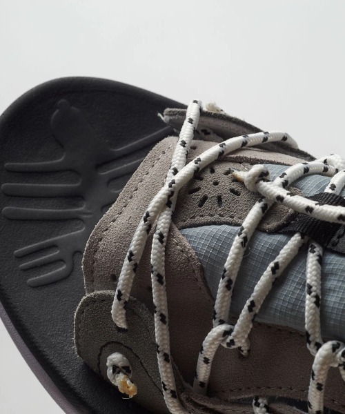 go slow caravan（ゴースローキャラバン）の「Flower MOUNTAIN/フラワーマウンテン　PUMA PUNKU LITE（サンダル・メンズ・グレー/ライトベージュ・23cm/23.5cm/24cm/24.5cm/26cm/26.5cm/27.5cm）」の12枚目の写真