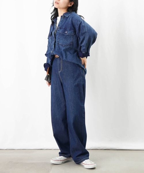 2025春夏新作 レディース ボトムス パンツ ワイド ロングパンツ