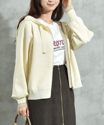 INTERPLANET | 超軽量ラメ配色ラインパーカー(パーカー)