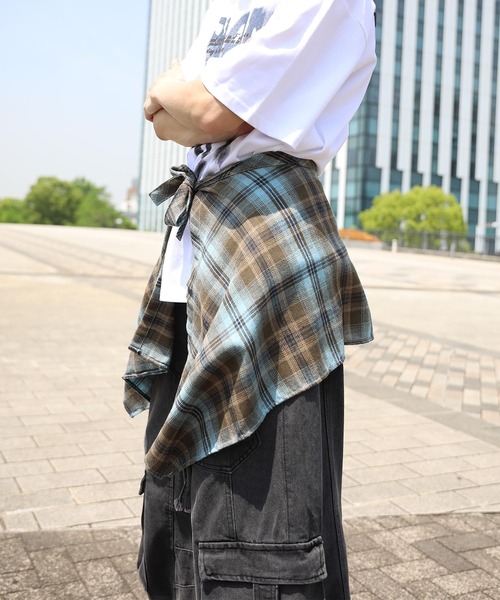 HOOK（フック）の「【HOOK】幾何学柄　腰巻（その他パンツ・メンズ・ブルー系その他/ホワイト系その他2/ブラウン/ピンク/グリーン/ブルー系その他4/ブルー系その他3/ブルー系その他2/ブラック系その他2/ブラック系その他/ホワイト系その他・FREE）」の6枚目の写真