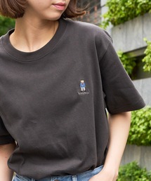 【THE FINAL VIEW】TEDDY BEAR ワンポイント刺繍 Tシャツ テディベア ユニセックス