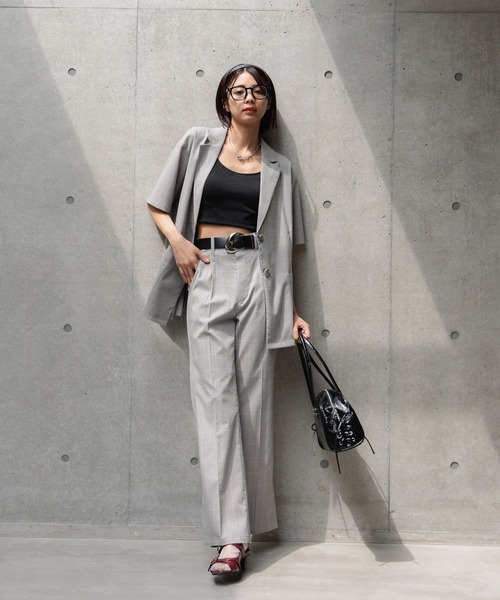 PAGEBOY(ページボーイ)の「ライトテーラードジャケット(テーラードジャケット・レディース・グレー/ブラック/ベージュ系その他・FREE)」の11枚目の写真