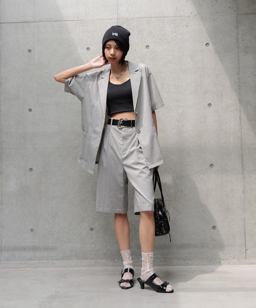 PAGEBOY(ページボーイ)の「ライトテーラードジャケット(テーラードジャケット・レディース・グレー/ブラック/ベージュ系その他・FREE)」の13枚目の写真