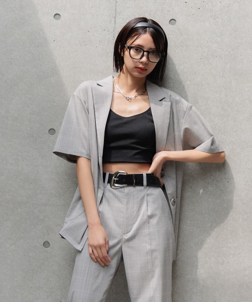 PAGEBOY(ページボーイ)の「ライトテーラードジャケット(テーラードジャケット・レディース・グレー/ブラック/ベージュ系その他・FREE)」の14枚目の写真