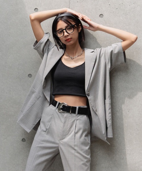 PAGEBOY(ページボーイ)の「ライトテーラードジャケット(テーラードジャケット・レディース・グレー/ブラック/ベージュ系その他・FREE)」の16枚目の写真