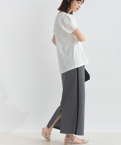 Lo-Fi（ローファイ）の「【WEB限定】カットジャージータイトスカート（スカート・レディース・チャコールグレー/ブラック・M）」の18枚目の写真