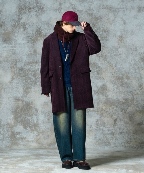 glamb（グラム）の「Grunge Hoodie Snood / グランジフーディスヌード（ネックウォーマー/スヌード・メンズ・ブラック/ワイン/グリーン・FREE）」の12枚目の写真