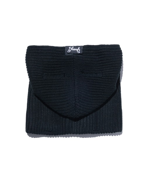 glamb（グラム）の「Grunge Hoodie Snood / グランジフーディスヌード（ネックウォーマー/スヌード・メンズ・ブラック/ワイン/グリーン・FREE）」の14枚目の写真