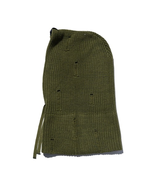 glamb（グラム）の「Grunge Hoodie Snood / グランジフーディスヌード（ネックウォーマー/スヌード・メンズ・ブラック/ワイン/グリーン・FREE）」の19枚目の写真