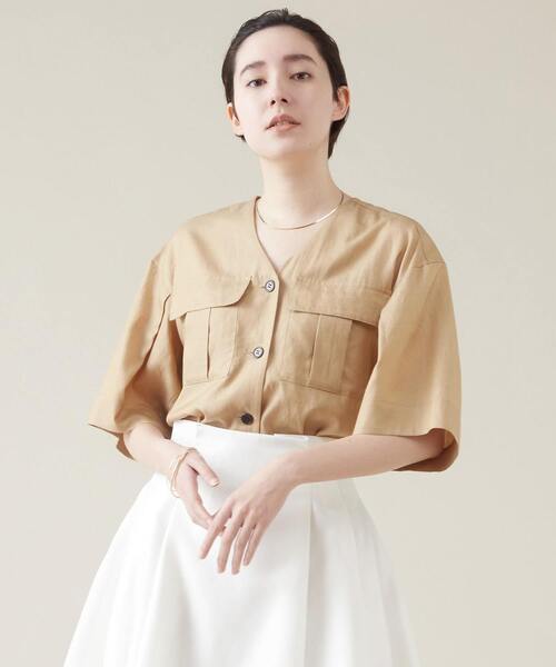 セール/ブランド古着】半袖ブラウス（シャツ/ブラウス