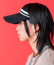 an meets zakka（アンミツザッカ）の「an meets zakka ラインリブサンバイザー（サンバイザー）」