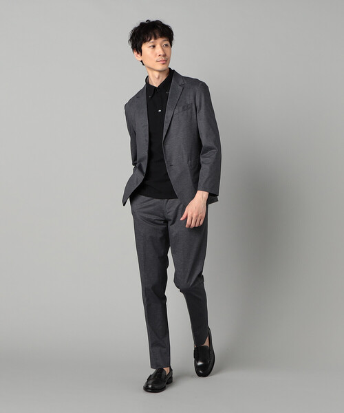 COMME CA MEN(コムサメン)の「ボタンダウン ポロシャツ(ポロシャツ・メンズ・ブラック/カーキ/ホワイト/ネイビー・L/M)」の8枚目の写真