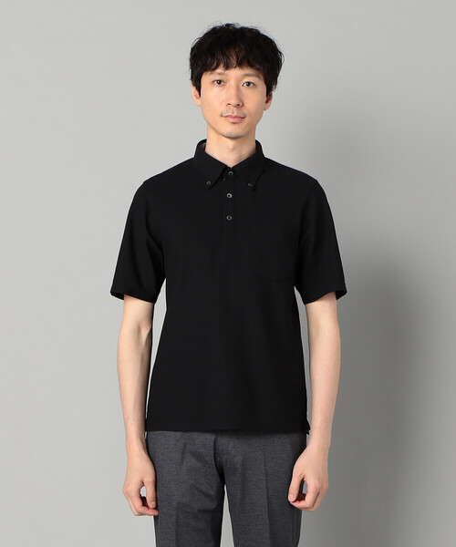 COMME CA MEN(コムサメン)の「ボタンダウン ポロシャツ(ポロシャツ・メンズ・ブラック/カーキ/ホワイト/ネイビー・L/M)」の17枚目の写真