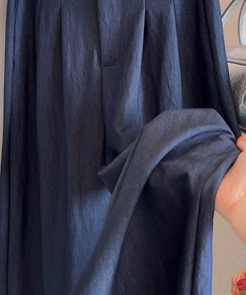 CADBURY（キャドバリー）の「ﾂｰﾀｯｸﾊｲｳｴｽﾄﾜｲﾄﾞﾊﾟﾝﾂ（その他パンツ・レディース・ホワイト/アイボリー/ブルー/ネイビー・SMALL/MEDIUM/LARGE/X-LARGE）」の7枚目の写真