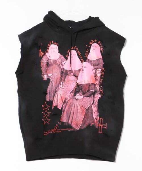 パーカー 「ZOZOTOWN限定」LHP×Himika Akaneya「DOG」UpDRIFT pillover hoodie(UNISEX)/グラフ ZOZOTOWN限定】LHP×Himika Akaneya【DOG】UpDRIFT pillover