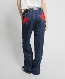 IMARI（イマリ）の「【 IMARI / イマリ 】 バック スター デザイン ストレート デニムパンツ #（デニムパンツ）」