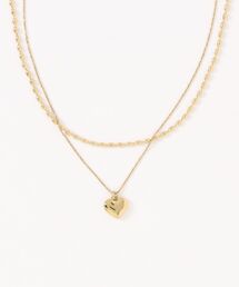 LOWRYS FARM（ローリーズファーム）の「ステンレス２レンプチネックレス　496992（ネックレス）」