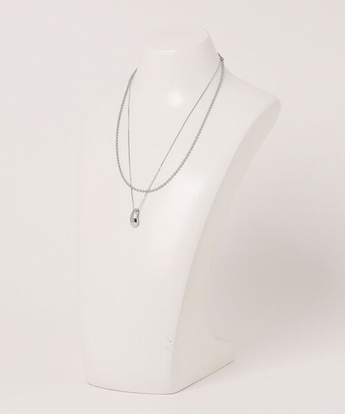 LOWRYS FARM（ローリーズファーム）の「ステンレス２レンプチネックレス　496992（ネックレス・レディース・その他1/その他2/ゴールド/シルバー・FREE）」の5枚目の写真