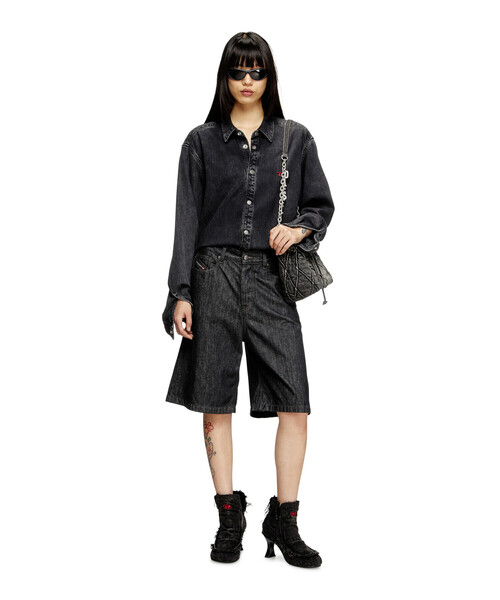 ウィメンズ デニムショートパンツ DE-SIRE-SHORT（デニムパンツ