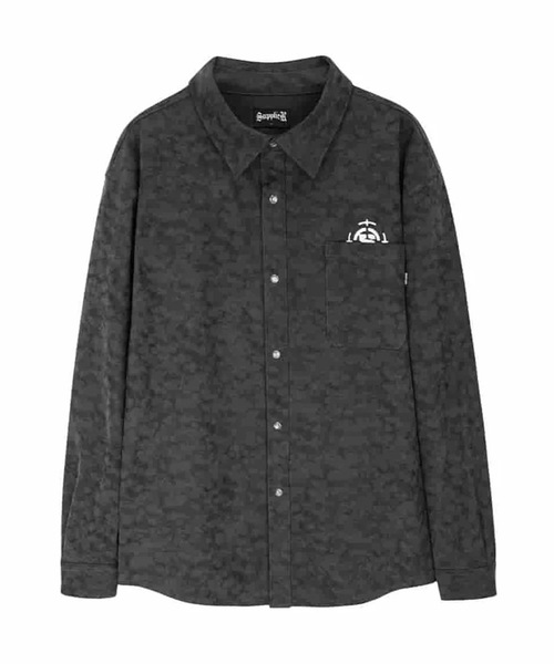 SUPPLIER/サプライヤー Vintage Faux Leather Shirt レザー