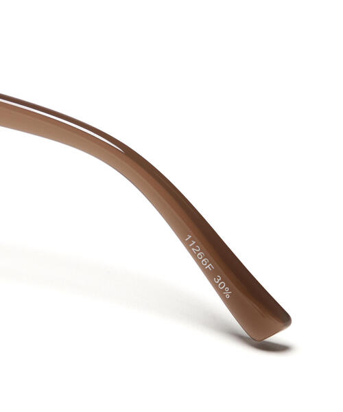 FREE'S MART（フリーズマート）の「ソリッドサングラス（サングラス・レディース・ブラウン系その他/ベージュ/ブラック・ﾌﾘ-）」の13枚目の写真