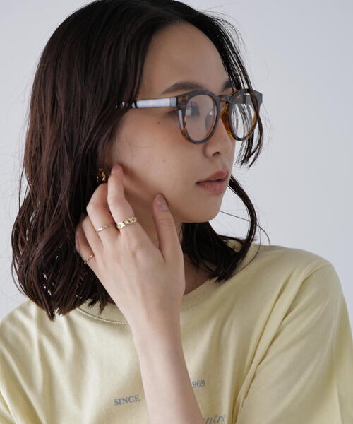 FREE'S MART（フリーズマート）の「ソリッドサングラス（サングラス・レディース・ブラウン系その他/ベージュ/ブラック・ﾌﾘ-）」の10枚目の写真