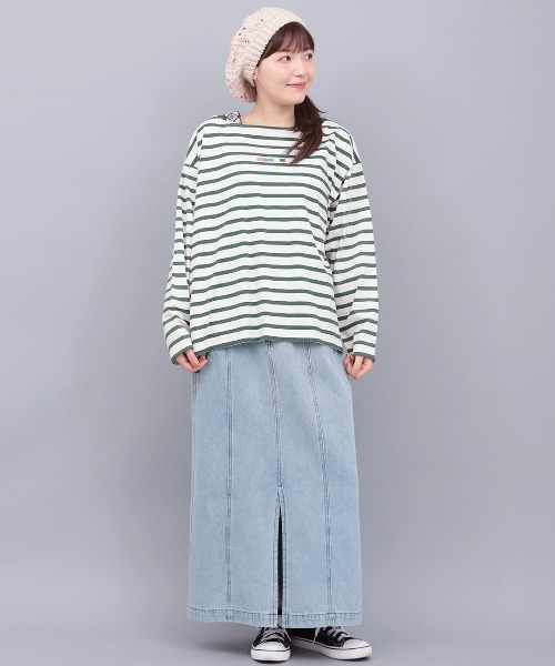 チチカカ（チチカカ）の「ニットベレー帽（ハンチング/ベレー帽・レディース・ブラック/ブルーグリーン/アイボリー・FREE）」の7枚目の写真